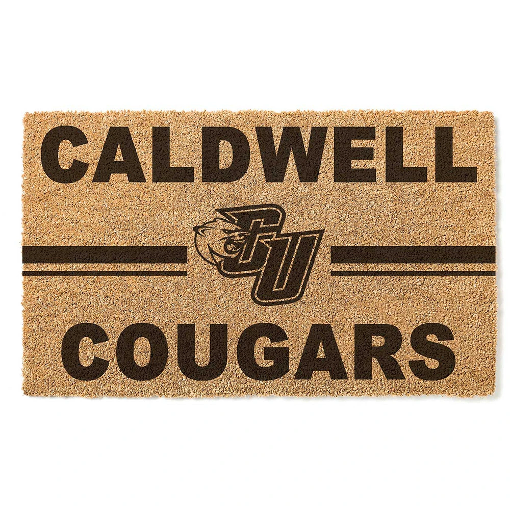 Caldwell Cougars 18" x 30" Team Logo Doormat