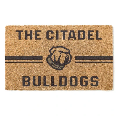 Citadel Bulldogs 18" x 30" Team Logo Doormat