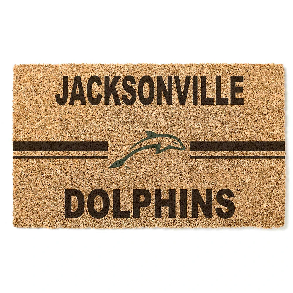 JU Dolphins 18" x 30" Team Logo Doormat