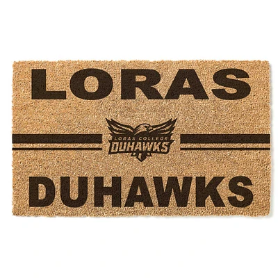 Loras College Duhawks 18" x 30" Team Logo Doormat