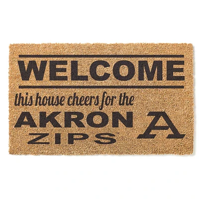 Akron Zips 18" x 30" Welcome Doormat