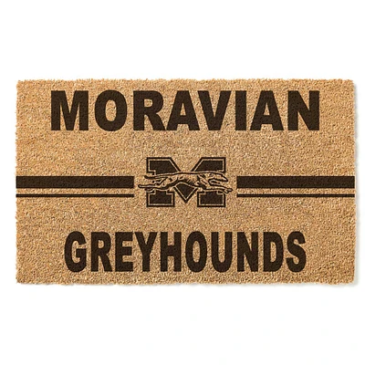 Moravian Greyhounds 18" x 30" Team Logo Doormat