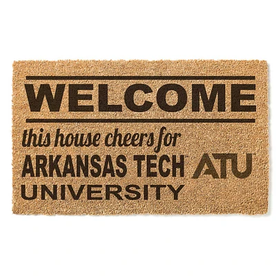 Arkansas Tech 18" x 30" Welcome Doormat