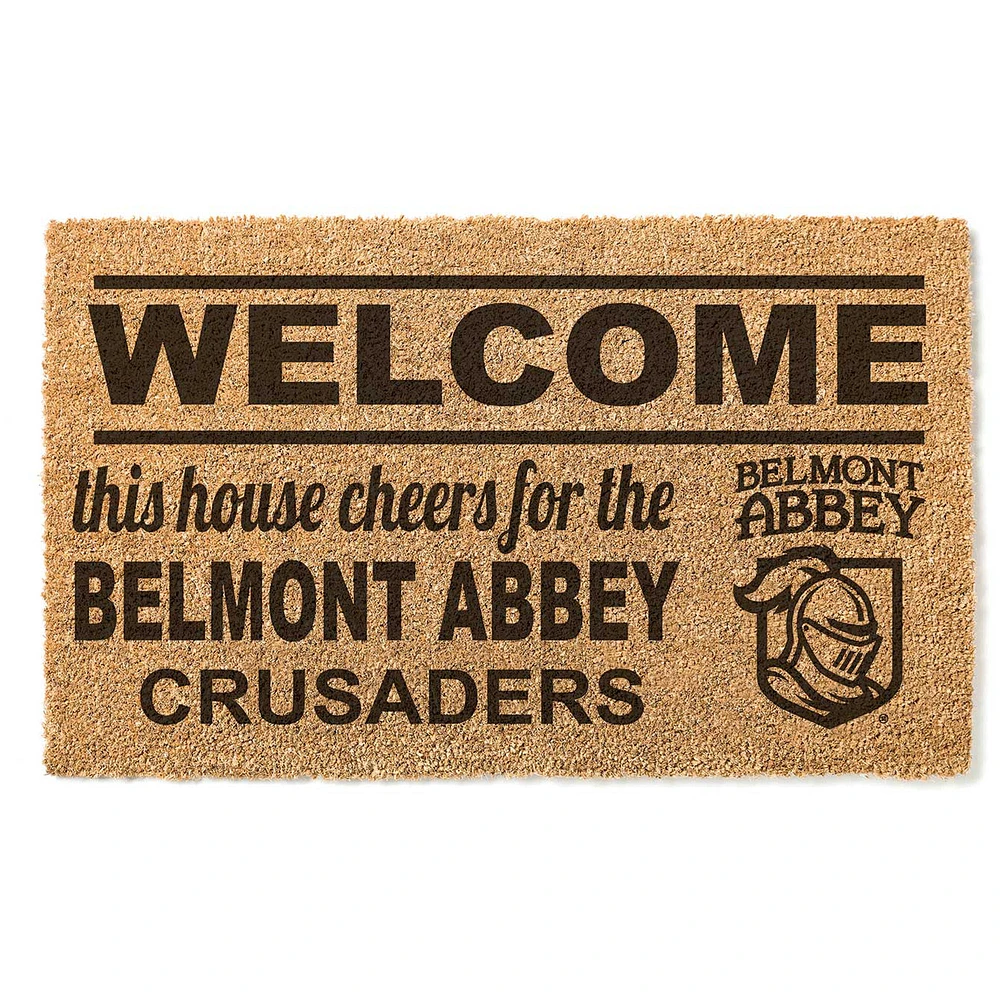 Belmont Abbey Crusaders 18" x 30" Welcome Doormat