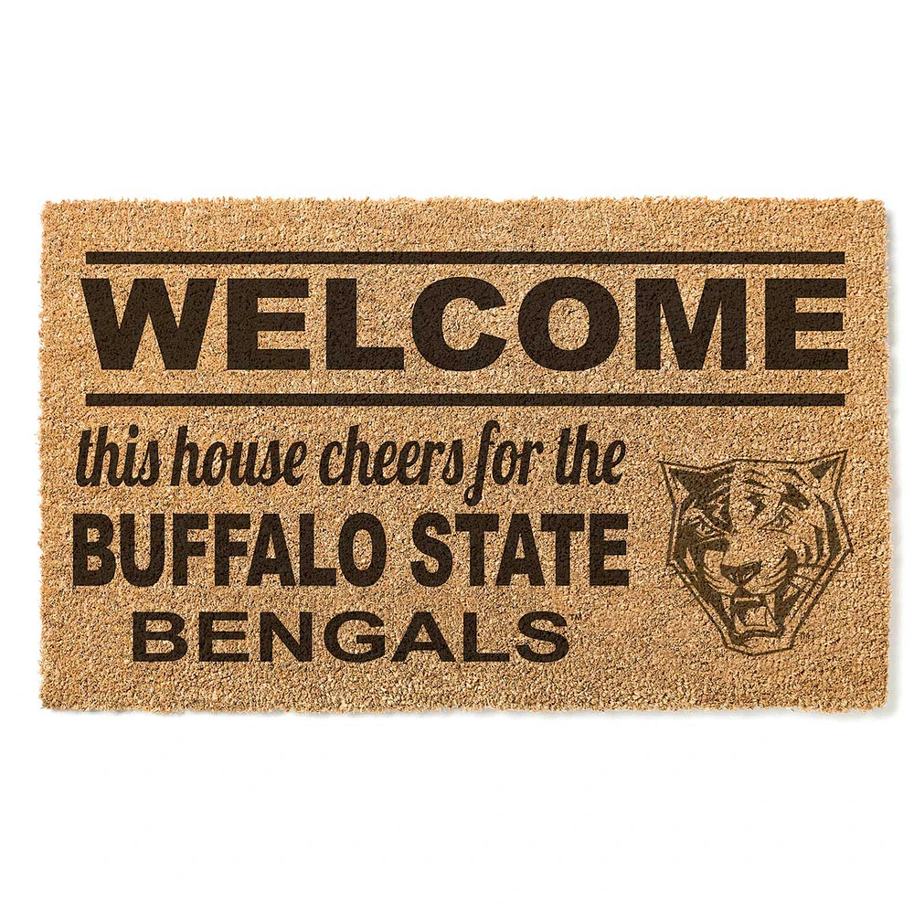 Buffalo State Bengals 18" x 30" Welcome Doormat