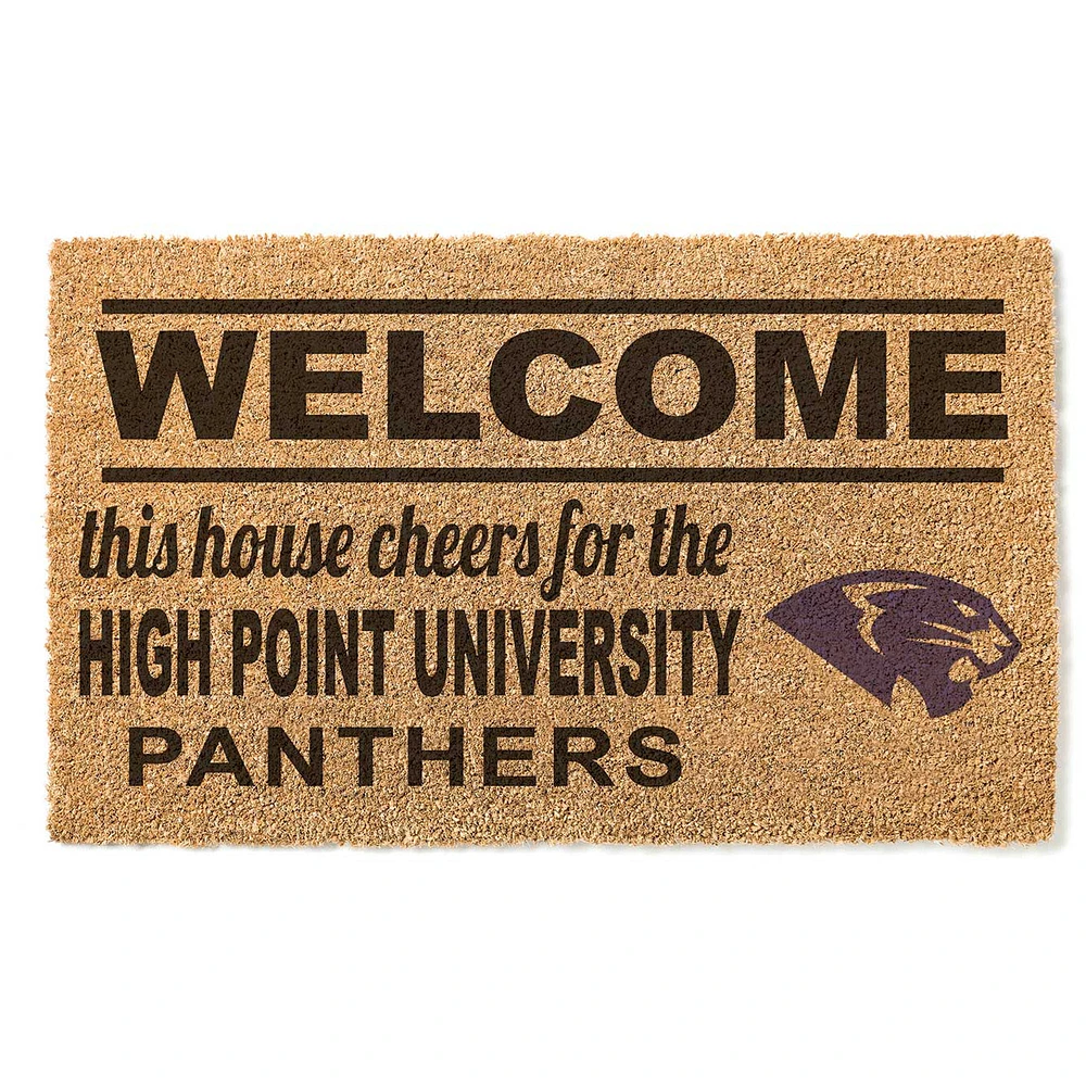 High Point Panthers 18" x 30" Welcome Doormat