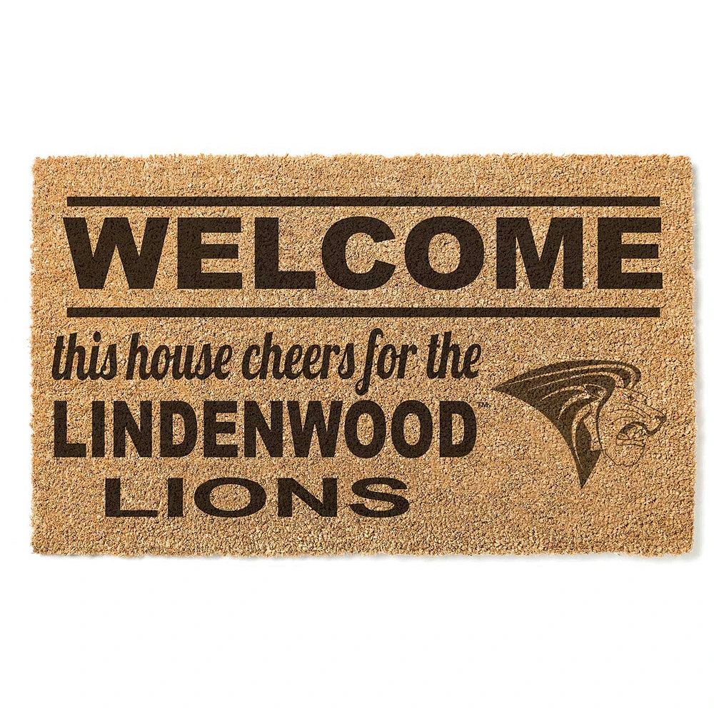 Lindenwood Lions 18" x 30" Welcome Doormat