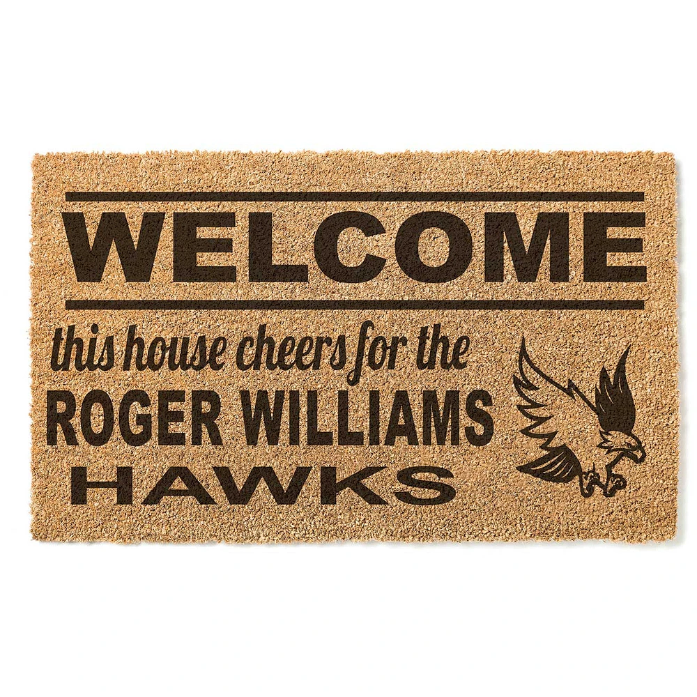 RWU Hawks 18" x 30" Welcome Doormat