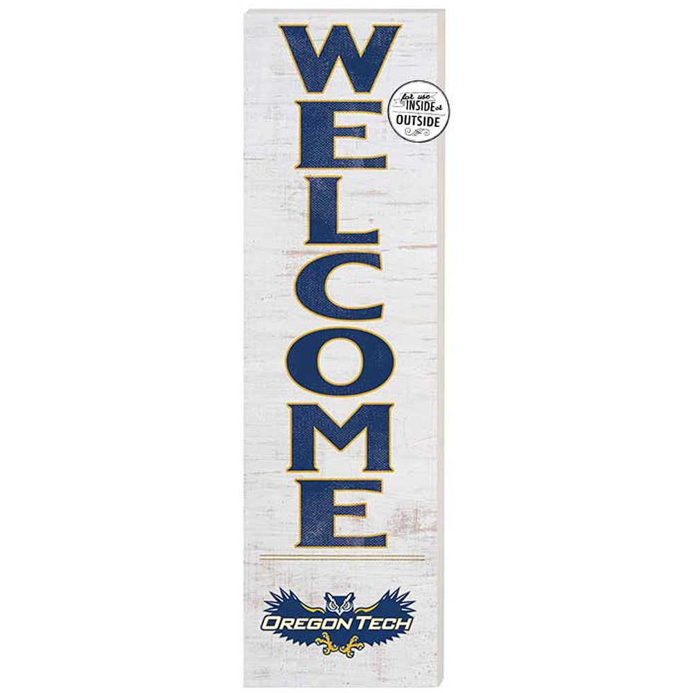 Oregon Tech Hustlin' Owls 10'' x 35'' Indoor/Outdoor Welcome Sign