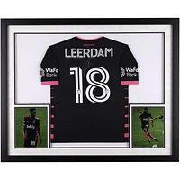Kelvin Leerdam Seattle Sounders FC Autographed Deluxe Framed 2020 Match-Used Jersey