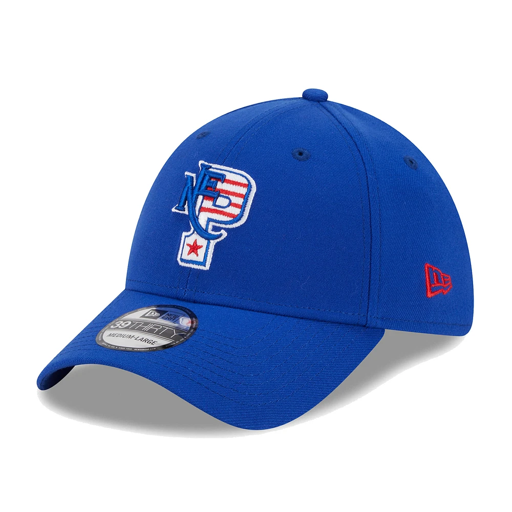 Men's New Era Royal New England Patriots City Originals 39THIRTY Flex Hat