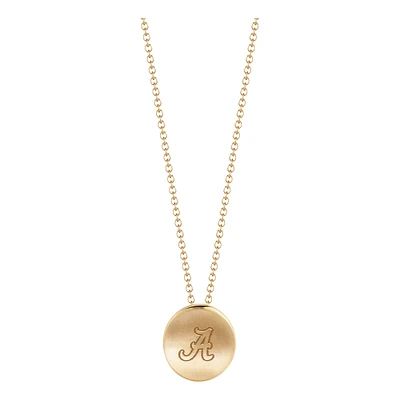 Women's Kyle Cavan Gold Alabama Crimson Tide Logo Necklace