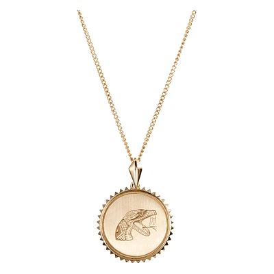 Women's Kyle Cavan Gold Florida A&M Rattlers Sunburst Necklace