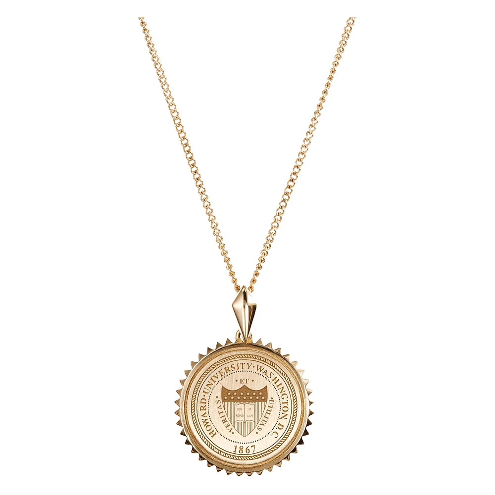 Women's Kyle Cavan Gold Howard Bison Sunburst Necklace