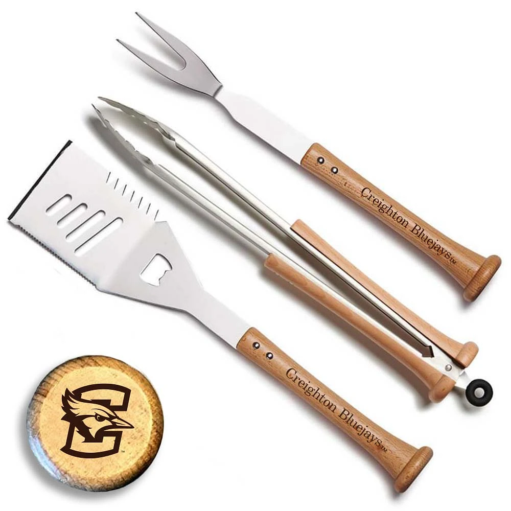 Baseball BBQ Creighton Bluejays Triple Play Combo Set