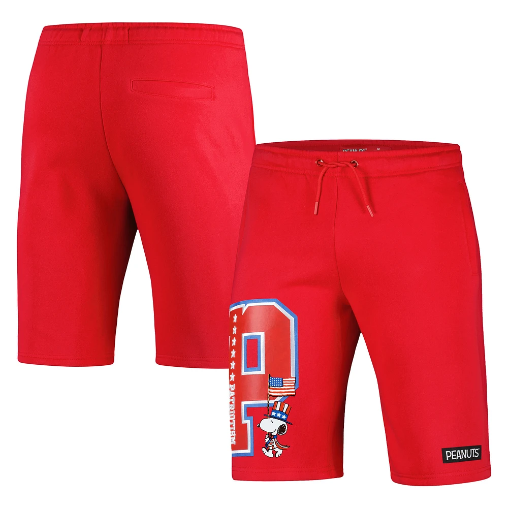 Men's Freeze Max Red Peanuts Snoopy Patriotism Shorts