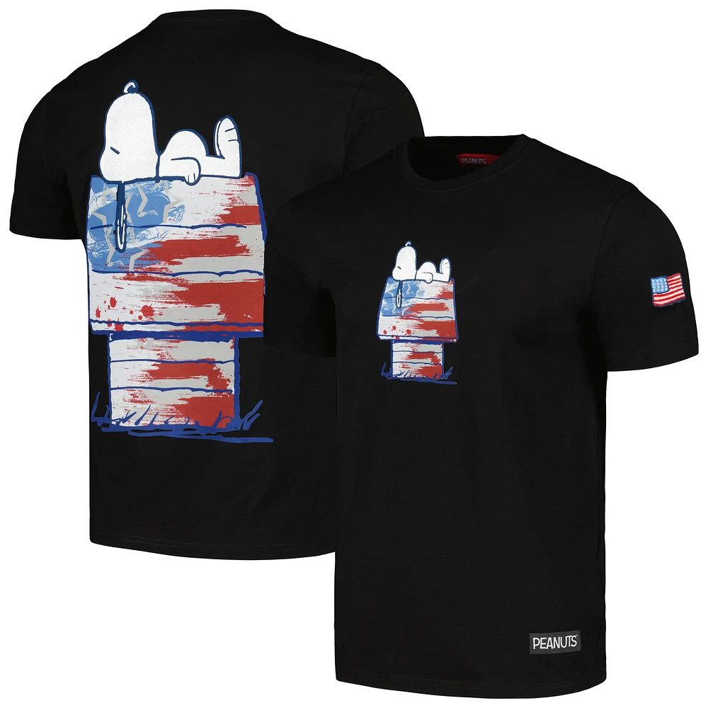 Men's Freeze Max Black Peanuts Freedom House T-Shirt