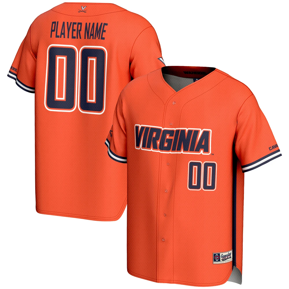 Youth GameDay Greats Virginia Cavaliers NIL Pick-A-Player Lightweight Baseball Jersey
