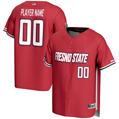Youth GameDay Greats Fresno State Bulldogs NIL Pick-A-Player Lightweight Baseball Jersey