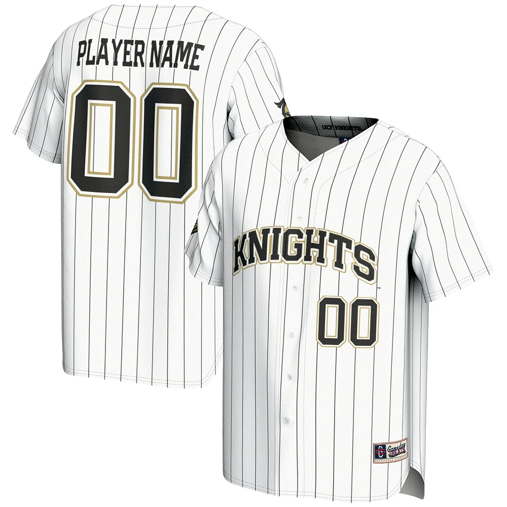 Unisex GameDay Greats White UCF Knights NIL Pick-A-Player Lightweight Baseball Jersey