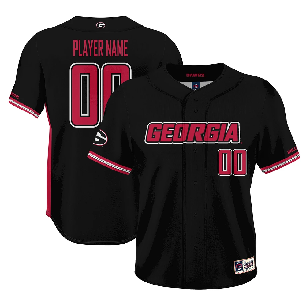 Unisex GameDay Greats Georgia Bulldogs NIL Pick-A-Player Lightweight Baseball Jersey