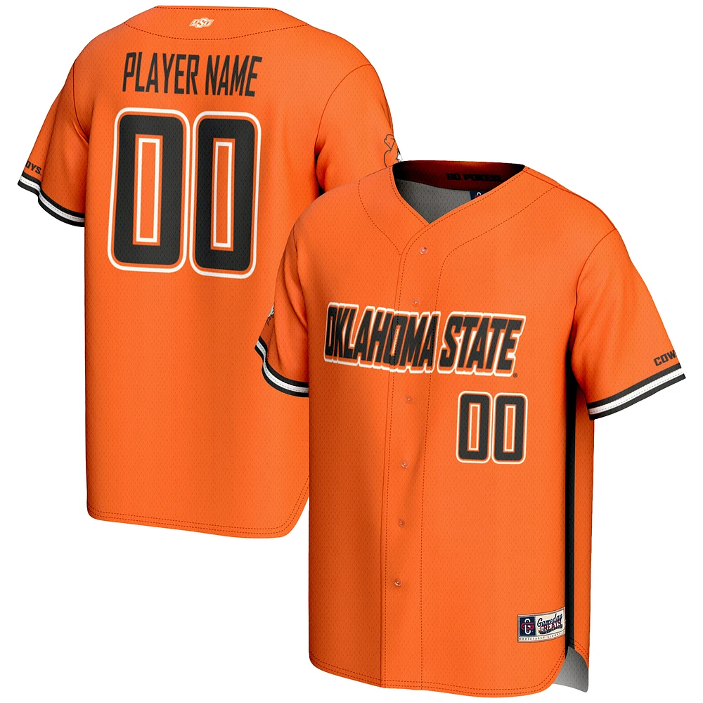 Unisex GameDay Greats Oklahoma State Cowboys NIL Pick-A-Player Lightweight Baseball Jersey