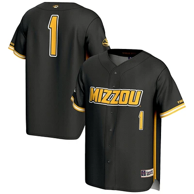 Youth GameDay Greats #1 Missouri Tigers Lightweight Baseball Jersey