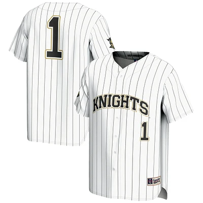 Men's GameDay Greats #1 White UCF Knights Lightweight Baseball Jersey