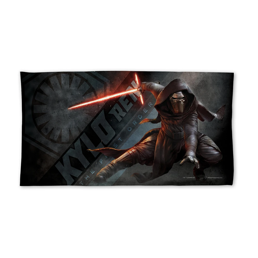 WinCraft Kylo Ren Star Wars 22" x 42" Locker Room Towel