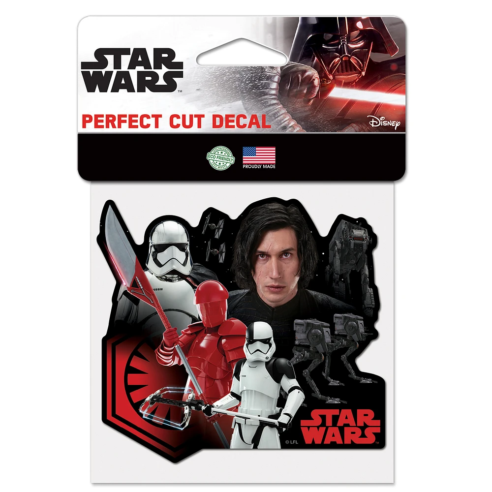 WinCraft Star Wars 4" x 4" Perfect Cut Decal