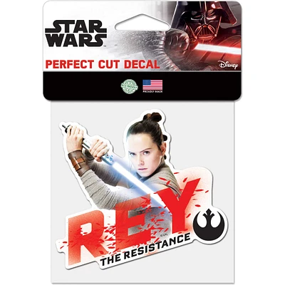 WinCraft Rey Star Wars 4" x 4" Perfect Cut Decal