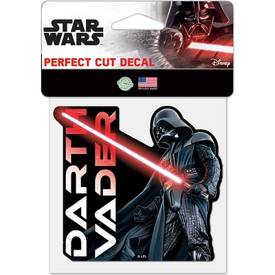 WinCraft Darth Vader Star Wars 4" x 4" Perfect Cut Decal