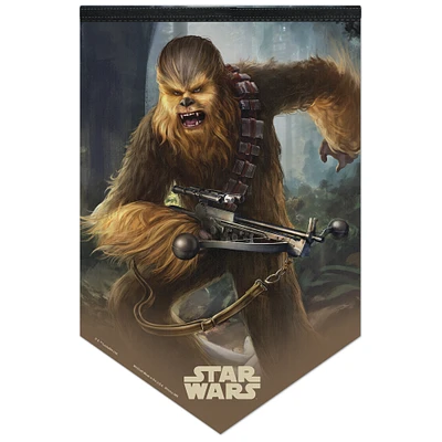 WinCraft Chewbacca Star Wars 17" x 26" Premium Banner