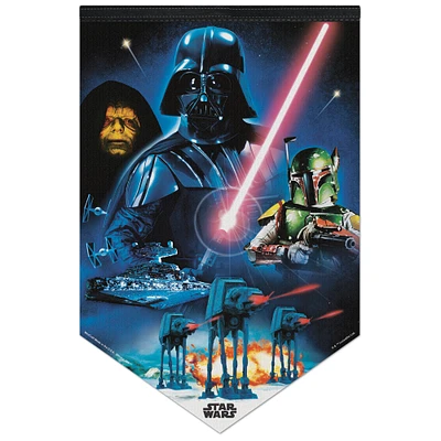 WinCraft Boba Fett, Darth Vader & Emperor Palpatine Star Wars 17" x 26" Premium Banner