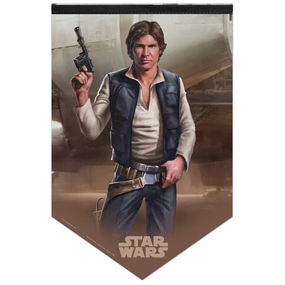 WinCraft Han Solo Star Wars 17" x 26" Premium Banner