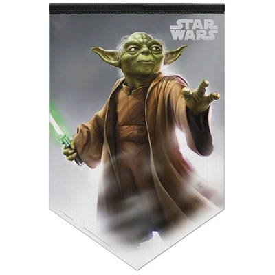 WinCraft Yoda Star Wars 17" x 26" Premium Banner