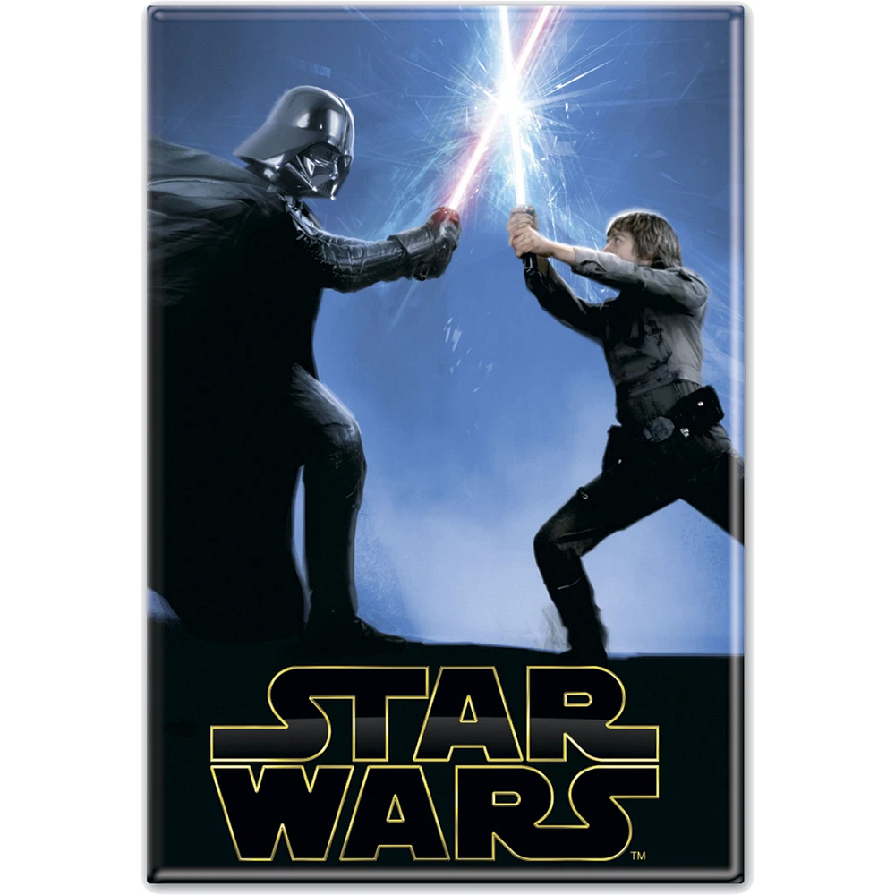 WinCraft Darth Vader, Luke Skywalker Star Wars 2.5" x 3.5" Fridge Magnet