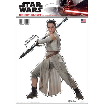 WinCraft Rey Star Wars 6" x 9" Die-Cut Magnet