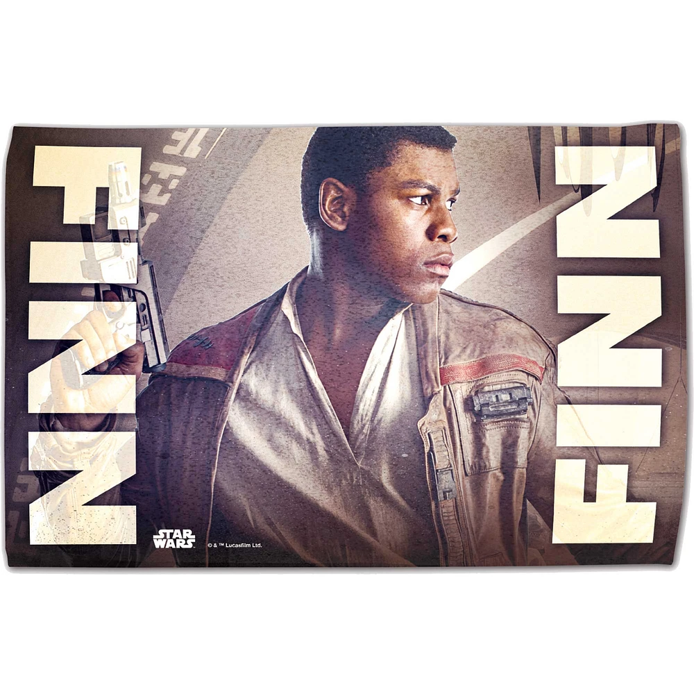WinCraft Finn Star Wars 16'' x 25'' Fan Towel with Hook