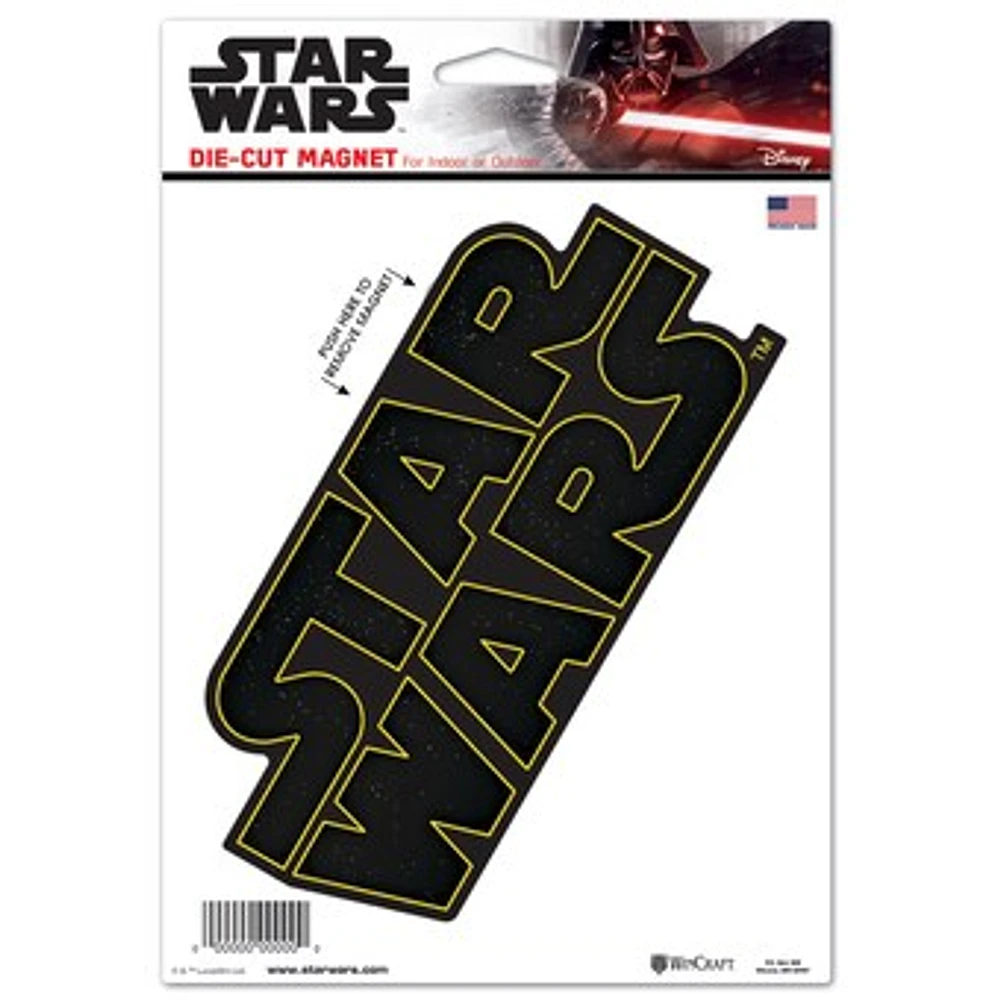 WinCraft Star Wars 6" x 9" Die-Cut Magnet