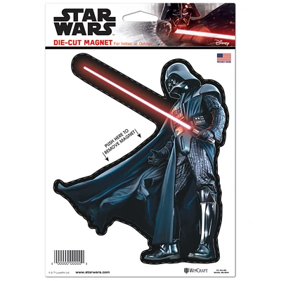 WinCraft Darth Vader Star Wars 6" x 9" Die-Cut Magnet