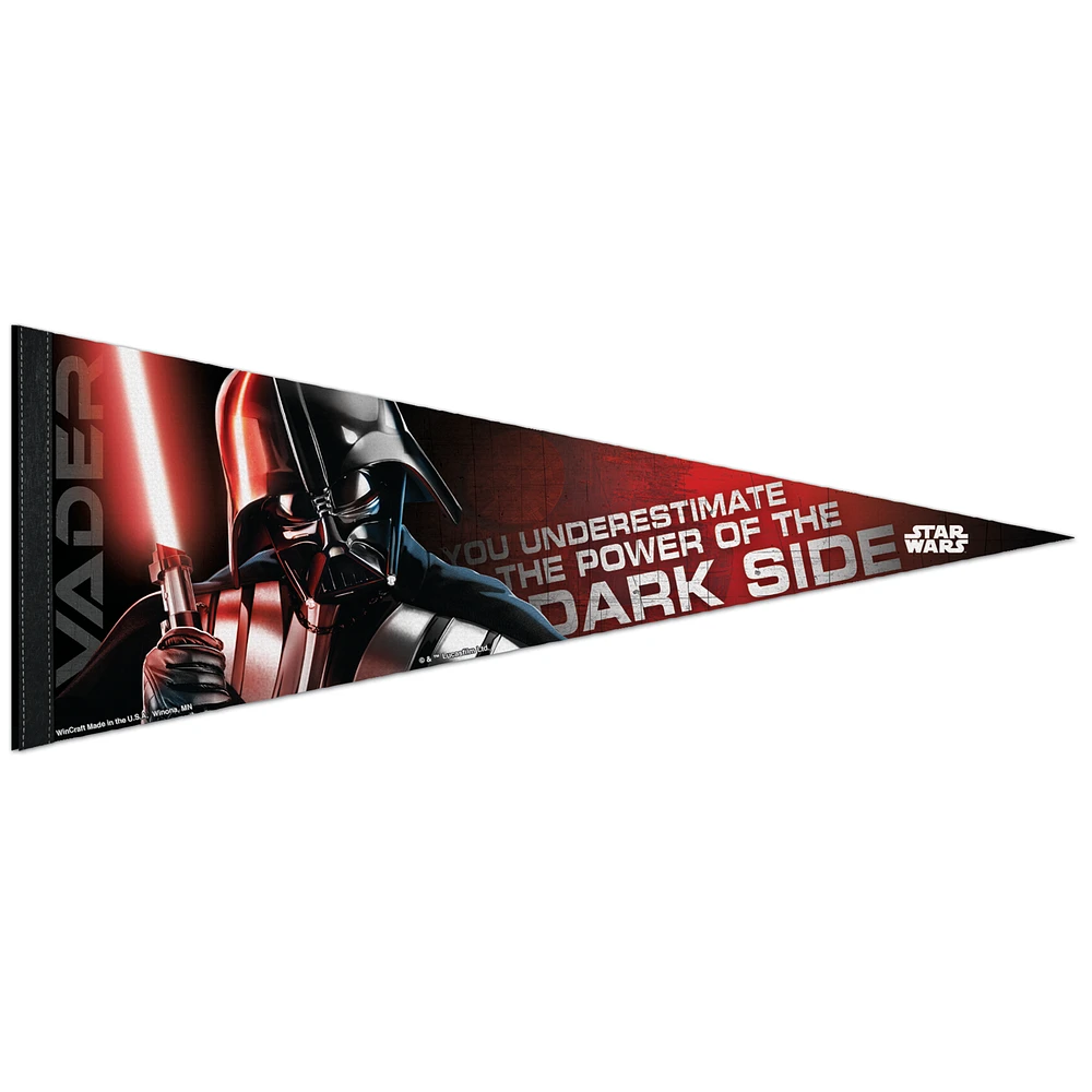 WinCraft Darth Vader Star Wars 12" x 30" Premium Pennant