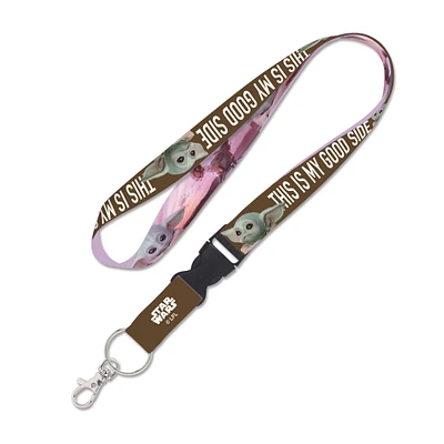 WinCraft Grogu Star Wars Lanyard with Detachable Buckle