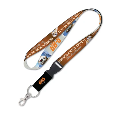 WinCraft BB-8 Star Wars Lanyard with Detachable Buckle