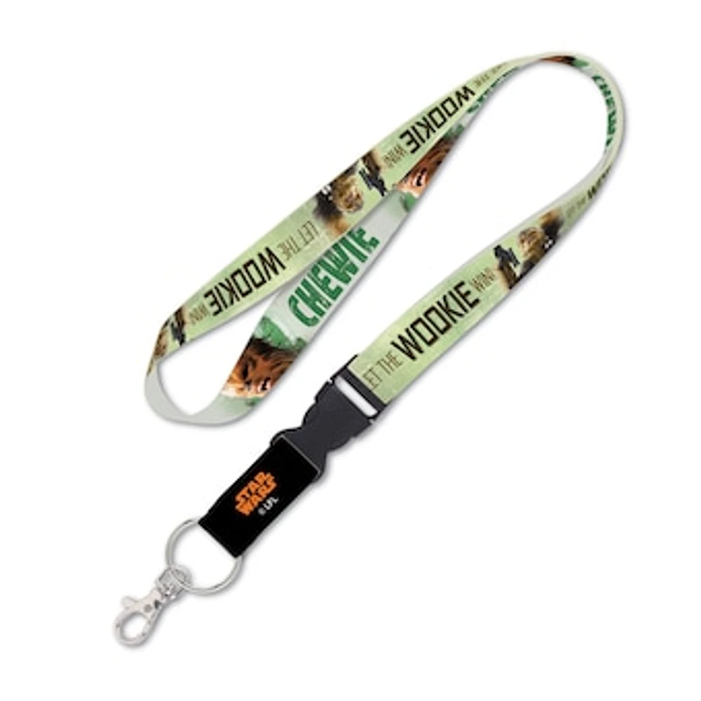 WinCraft Chewbacca Star Wars Lanyard with Detachable Buckle