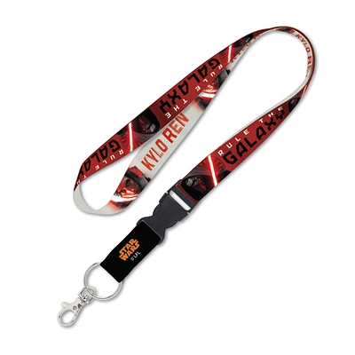 WinCraft Kylo Ren Star Wars Lanyard with Detachable Buckle