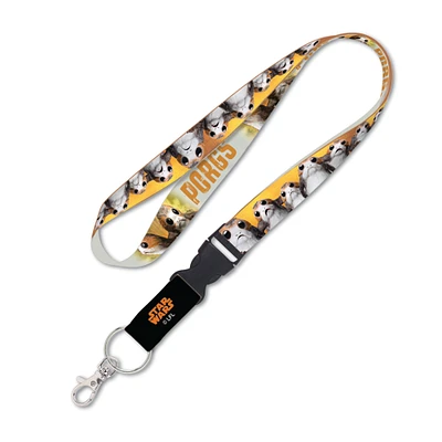 WinCraft Porgs Star Wars Lanyard with Detachable Buckle