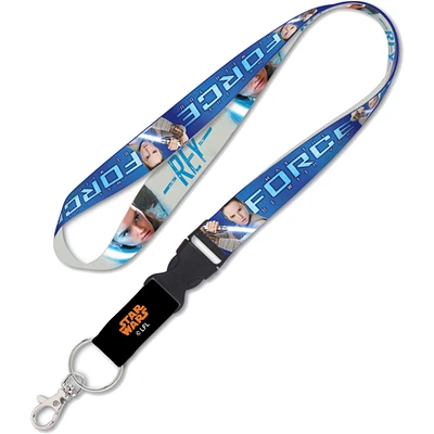 WinCraft Rey Star Wars Lanyard with Detachable Buckle