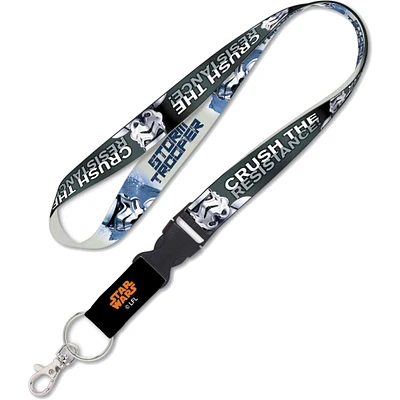 WinCraft Stormtrooper Star Wars Lanyard with Detachable Buckle