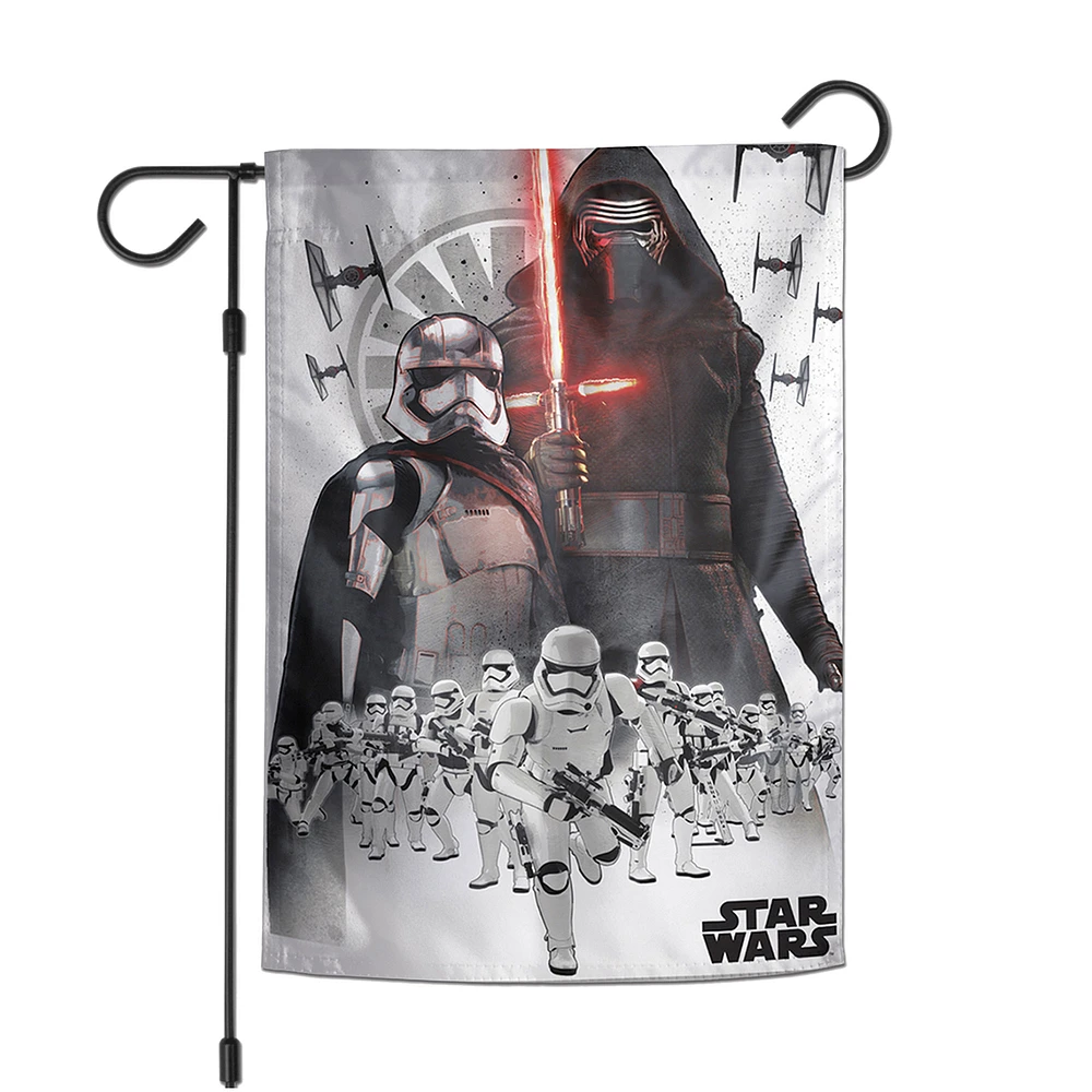 WinCraft Kylo Ren, Stormtrooper Star Wars 12.5" x 18" Double-Sided Garden Flag